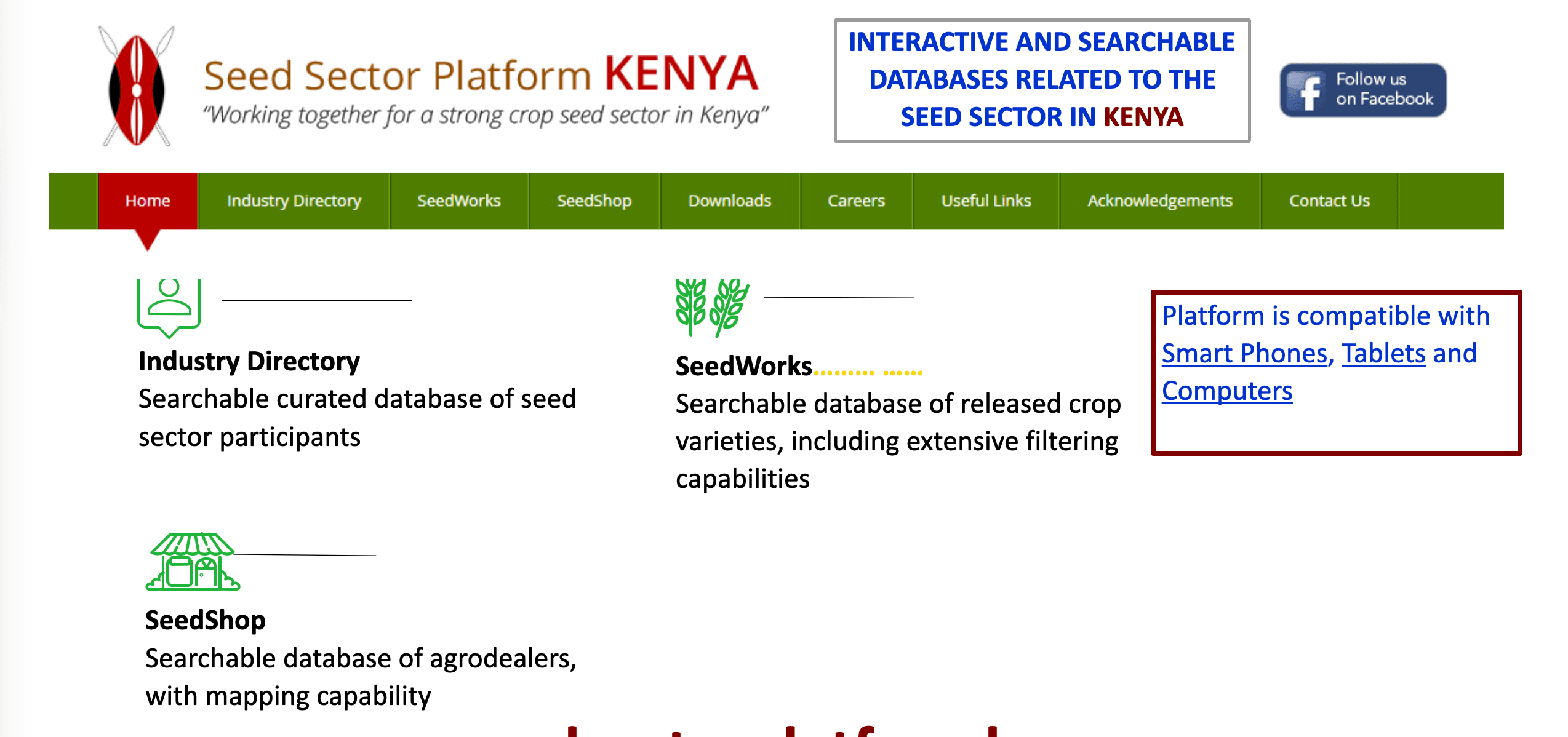 Seed Sector Platform Kenya